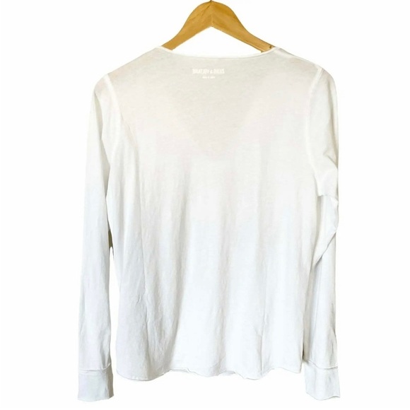 Zadig and Voltaire Tunisien Embellished white skull long sleeve tee - Picture 2 of 6